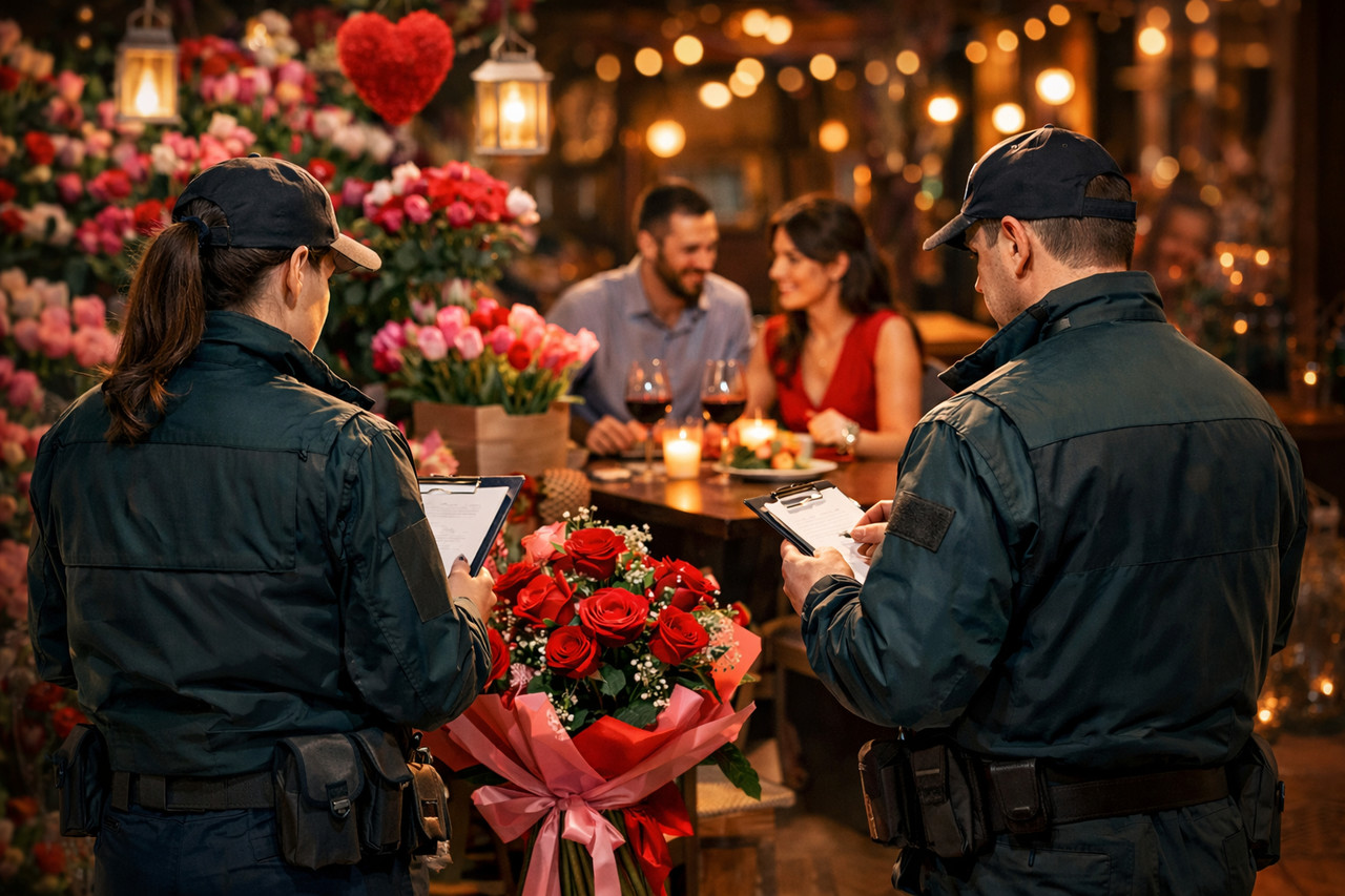 Valentin-napi NAV Ellenőrzések: Fókuszban a Virágboltok és Vendéglátóhelyek